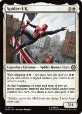 【Foil】(017)《スパイダーUK/Spider-UK》[SPM] 白U