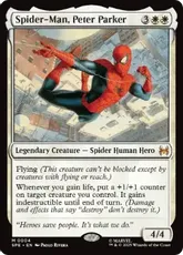 (004)《スパイダーマン、ピーター・パーカー/Spider-Man, Peter Parker》[SPE] 白R