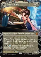 ピーター・パーカー foil 0232 ボーダーレス クラシックコミック Foil】(232)□ボーダーレス□《ピーター・パーカー/Peter Parker