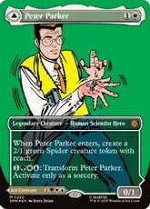 MTG スパイダーマン　ピーター・パーカー/アメイジング・スパイダーマンfoil MTG ピーター・パーカー/アメイジング・スパイダーマン【FOIL