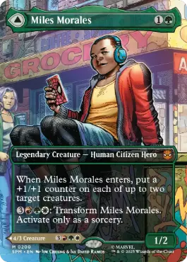 マイルズ モラレス miles morales ボーダーレス foil マイルズ・モラレス Miles Morales 英語 ボーダーレスfoil