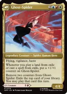 Foil】(078)《Gwen Stacy》/《Ghost-Spider》[SPM] | hareruya