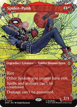 092)《スパイダーパンク/Spider-Punk》[SPM] 赤R | 日本最大級