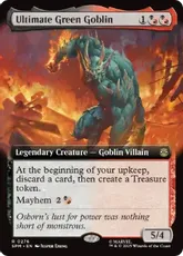Foil】(157)《アルティメット・グリーンゴブリン/Ultimate Green