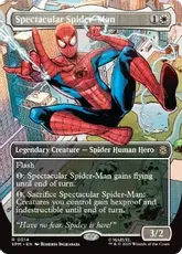 【Foil】(014)■プレリリース■■ボーダーレス■《スペクタキュラー・スパイダーマン/Spectacular Spider-Man》[SPM-BF] 白R
