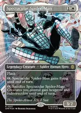 ぱ*む様 スペクタキュラー・スパイダーマン　プレリリースfoil　mtg スペクタキュラー・スパイダーマン [SPM] Foil 【BIGWEB | MTG