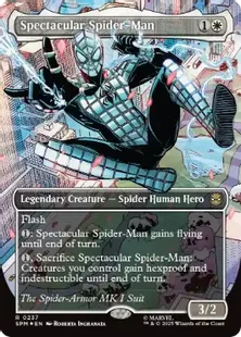 つ*さ様 MTG スペクタキュラー・スパイダーマン テクスチャーFoil Bag FOIL] スペクタキュラー・スパイダーマン/Spectacular Spider