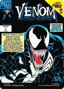Foil】(233)□Borderless□《Eddie Brock》/《Venom, Lethal