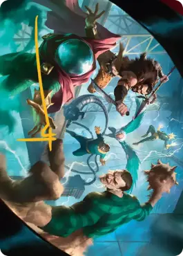 【箔押し】(007)【アート・カード】シニスター・シックスにご用心！[SPM]