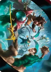 【箔押し】(007)【アート・カード】シニスター・シックスにご用心！[SPM]