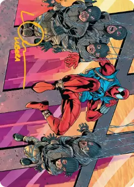 (038)【アート・カード】スカーレット・スパイダー、ベン・ライリー[SPM]