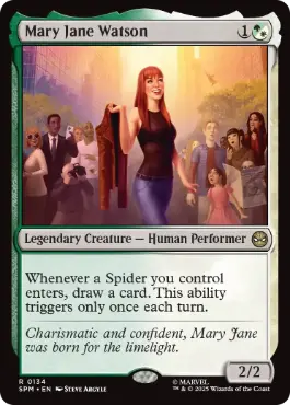 (134)《メリー・ジェーン・ワトソン/Mary Jane Watson》[SPM] 金R