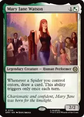 【Foil】(134)■プレリリース■《メリー・ジェーン・ワトソン/Mary Jane Watson》[SPM] 金R