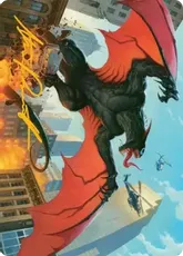 【箔押し】(054)【アート・カード】ヌルの落とし子、グレンデル[SPM]