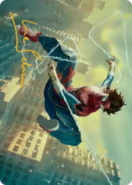 【箔押し】(031)【アート・カード】スパイダーマン・インディア[SPM]