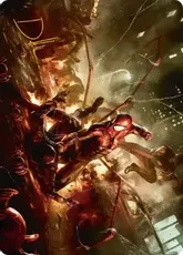 【箔押し】(032)【アート・カード】スーペリア・スパイダーマン[SPM]