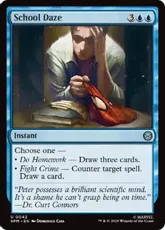 【Foil】(042)《苦悩する学生生活/School Daze》[SPM] 青U