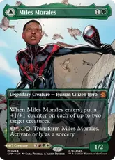 Y*u様 マジック：ザ・ギャザリング マイルズ・モラレス　英語　foil mtg マイルズ・モラレス アルティメット・スパイダーマン 英語