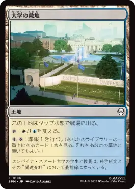 大学の敷地