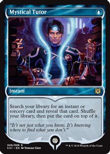 神秘の教示者/Mystical Tutor》[SS1] 青R | 日本最大級 MTG通販サイト 