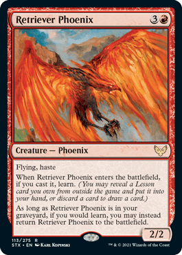 (113)《回収するフェニックス/Retriever Phoenix》[STX] 赤R