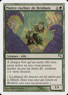 MTG【Foil】SCG ワイアウッドの共生虫Wirewood Symbiote MTG カード