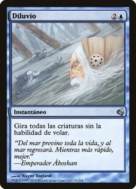 Foil】《大洪水/Deluge》[10ED] 青U | 日本最大級 MTG通販サイト