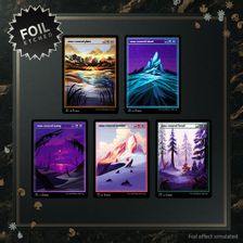Secret Lair「PixelSnowLands.jpg Foil Etched Edition」 [Secret Lair]