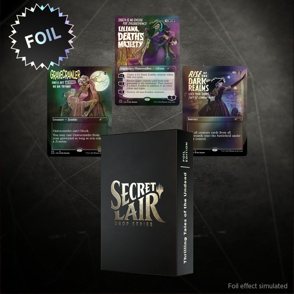 Secret Lair「Thrilling Tales of the Undead Foil Edition」 [Secret Lair]