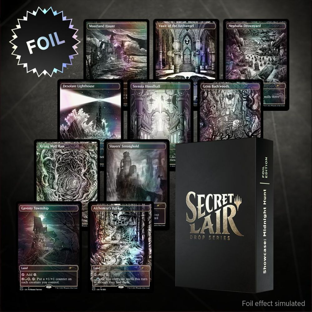 Secret Lair「Showcase: Midnight Hunt Foil Edition」 [Secret Lair]