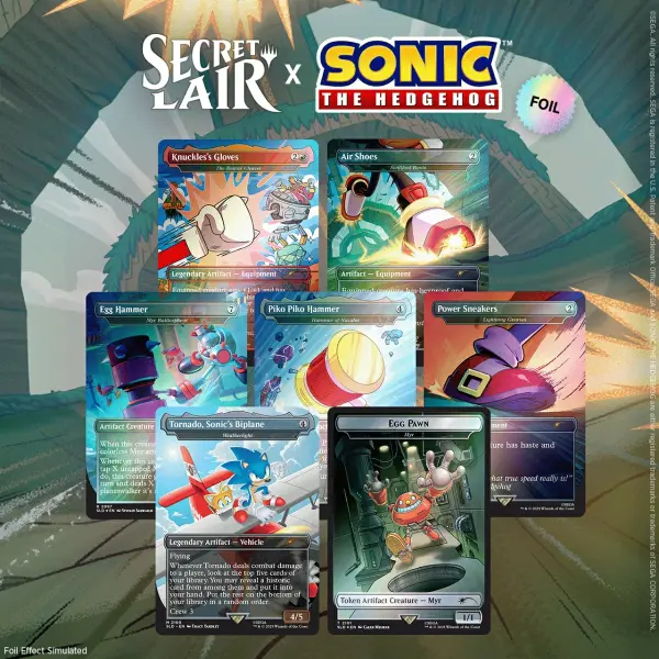 MTG Sonic Turbo Gear Foil Edition 7枚セット Sonic: Turbo Gear Foil Edition[Secret Lair] | 日本最大級 MTG