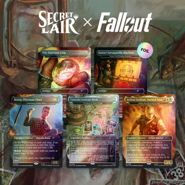 Secret Lair x Fallout®: Welcome to New Vegas Foil Edition [SLD