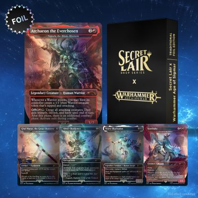 Secret Lair「Secret Lair x Warhammer Age of Sigmar Foil Edition」 [Secret Lair]