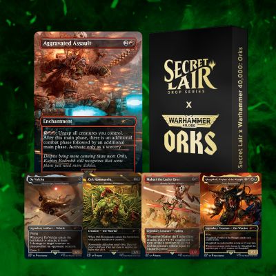 Secret Lair「Secret Lair x Warhammer 40,000: Orks」 [Secret Lair]