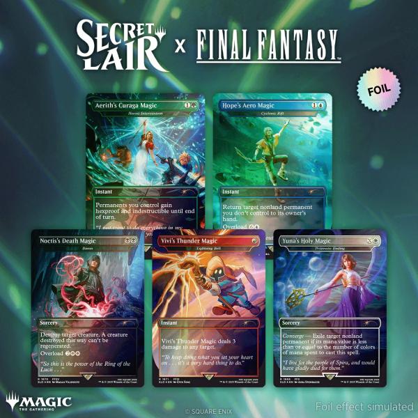 【EN】Secret Lair x FINAL FANTASY: Grimoire Foil Edition [Secret Lair]