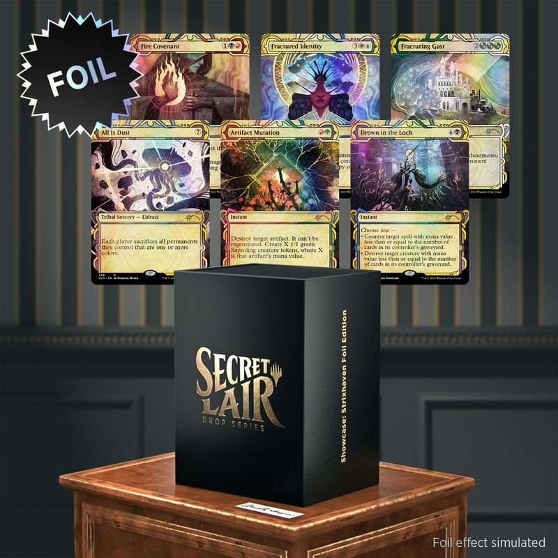 Secret Lair「Showcase: Strixhaven Foil Edition」 [Secret Lair]