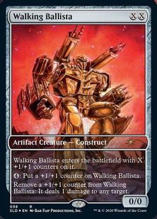 Foil】(058)□フルアート□《歩行バリスタ/Walking Ballista》 [SLD 