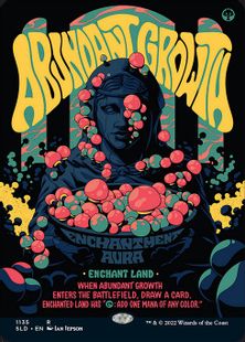 (1135)■ボーダーレス■《豊かな成長/Abundant Growth》[SLD] 緑R