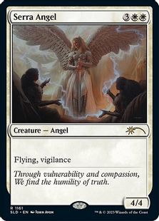 Foil】(1161)《セラの天使/Serra Angel》[SLD] 白R | 日本最大級 MTG 