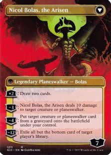1211)□ボーダーレス□《破滅の龍、ニコル・ボーラス/Nicol Bolas, the 