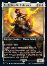 【Foil】(1237)《Xenk, Paladin Unbroken》[SLD] 白