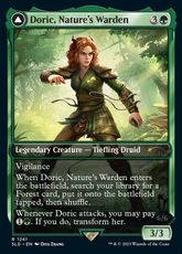 【Foil】(1241)《Doric, Nature's Warden》/《Doric, Owlbear Avenger》[SLD] 緑