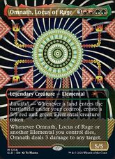 【Foil】(1256)■ボーダーレス■《怒りの座、オムナス/Omnath, Locus of Rage》[SLD] 金