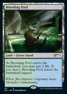 132)《繁殖池/Breeding Pool》[SLD] 土地R | 日本最大級 MTG通販サイト 