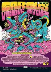 【Foil】(1329)■ボーダーレス■《凶暴な見張り、ガーゴス/Gargos, Vicious Watcher》[SLD] 緑