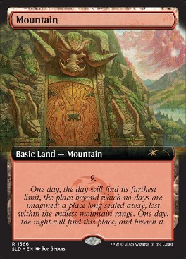 (1366)■拡張アート■《山/Mountain》[SLD] 土地