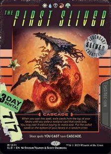 1371)□ボーダーレス□《初祖スリヴァー/The First Sliver》[SLD] 金 