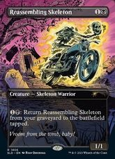 【Foil】(1406)■ボーダーレス■《組み直しの骸骨/Reassembling Skeleton》[SLD] 黒