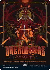 (141)■ボーダーレス■《戦慄掘り/Dreadbore》[SLD] 金R