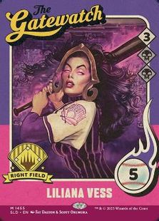 【Foil】(1455)■ボーダーレス■《リリアナ・ヴェス/Liliana Vess》[SLD] 黒